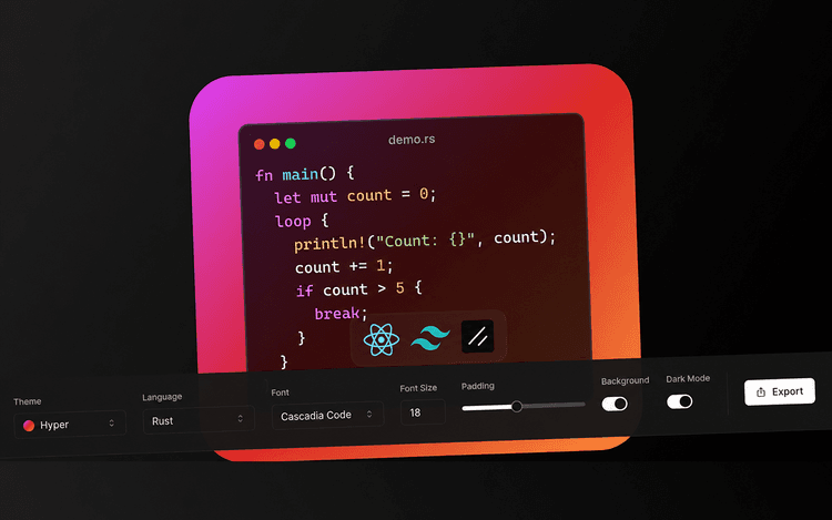 CodeSnap - Generate Code Images